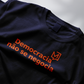 Camiseta Democracia - Azul Marinho